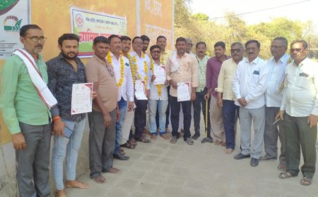 ग्रामीण पत्रकार संघाची अकोट तालुका कार्यकारिणी जाहीर....