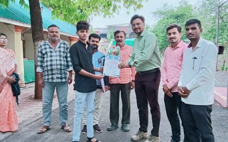 खेळाडूंचा सत्कार व बक्षीस वितरण सोहळा संपन्न..!