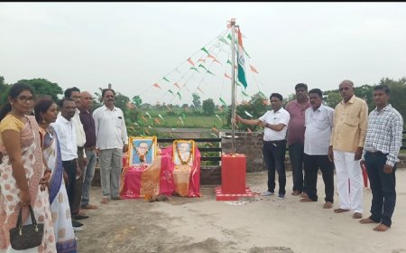 तालुक्यात 78 वा स्वातंत्र्य दिन मोठ्या उत्साहात साजरा !!