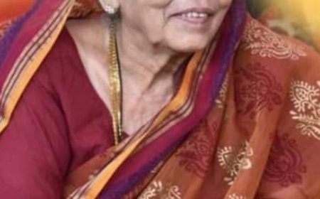 "श्रीचे"चरणी सुनंदा ढोरे चे मरणोत्तर देहादान !!