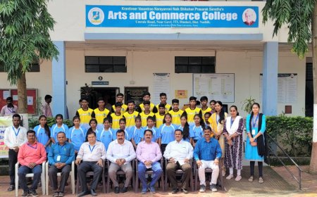 क्रांतिवीर वसंतराव नाईक महाविद्यालयात खेळाडूंना क्रीडा गणवेश वाटप  !!