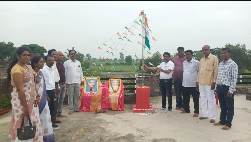 तालुक्यात 78 वा स्वातंत्र्य दिन मोठ्या उत्साहात साजरा !!