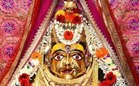 अमरावतीच्या अंबादेवी मंदिरात  आजपासून शारदीय नवरात्रोत्सवाला सुरुवात !!