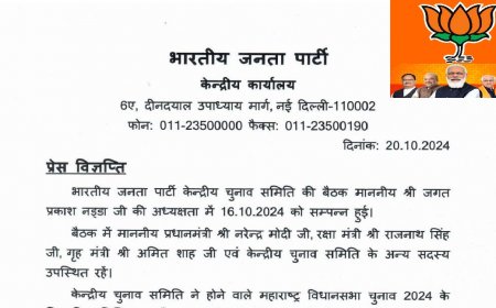 भाजपची उमेदवारांची पहिली यादी जाहीर, पाहा कुणाकुणाला संधी !!