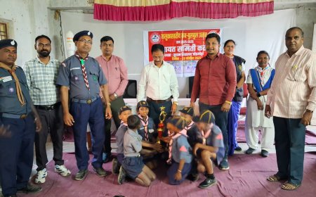 वटबोरी शाळेचा तालूकास्तरीय मेळाव्यात कब षटकाचा प्रथम क्रमांक!!