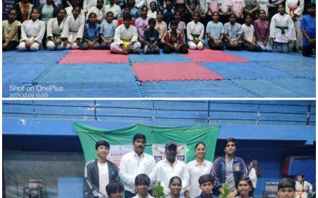 धर्माबाद येथील ड्रॅगन मार्शल आर्ट च्या विद्यार्थ्यांची विभागीय पातळीवर दबदबा!!