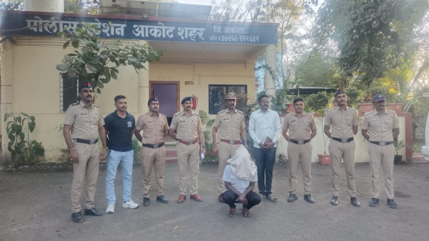 अकोट शहरातील त्या महिलेची आत्महत्या नसून हत्या  प्रियकर आरोपी अटकेत!!